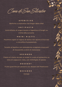 Cenone di San Silvestro