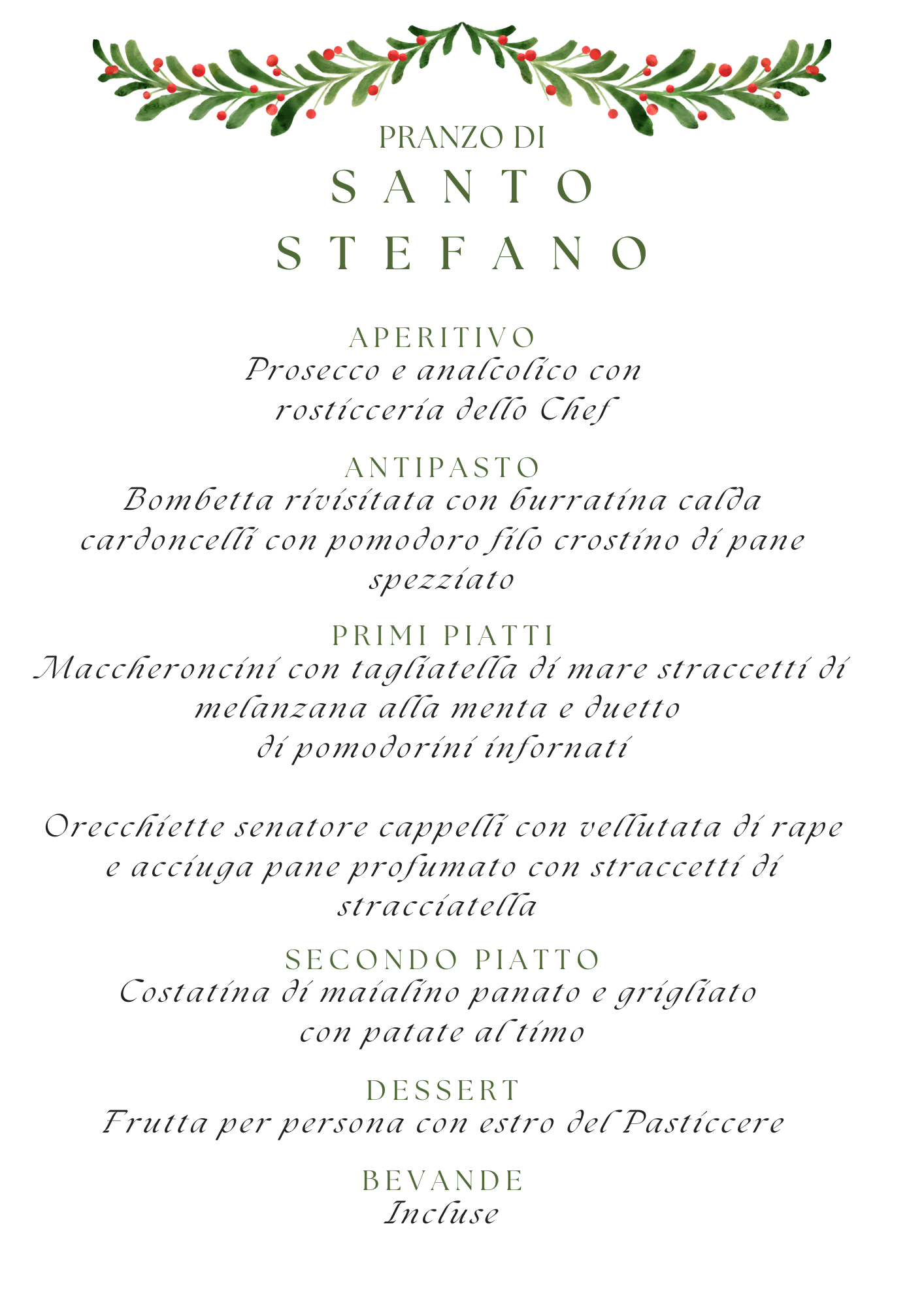 Pranzo di Santo Stefano